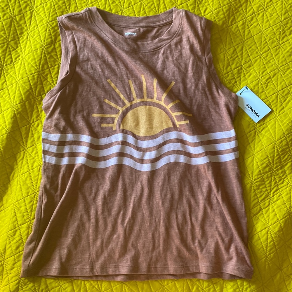 Sonoma Summer Tank Top! Size Small
